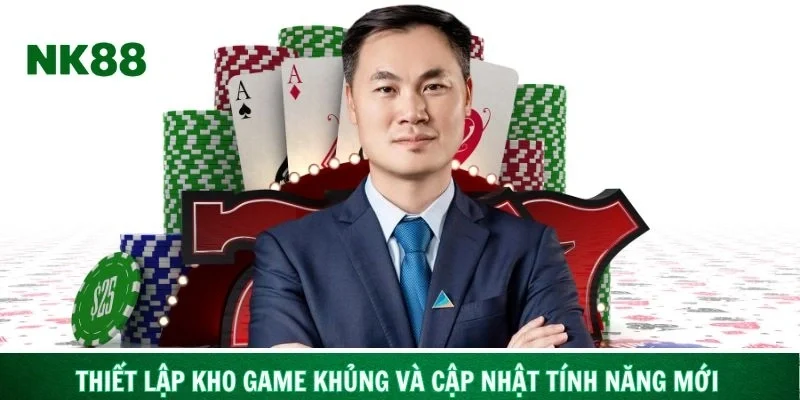Thiết lập kho game khủng và liên tục cập nhật tính năng